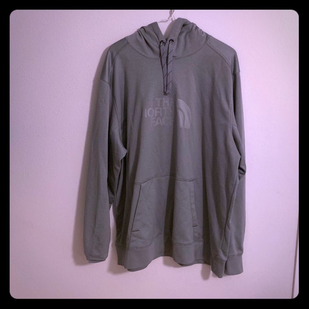 The North Face gray hoodie size XXL